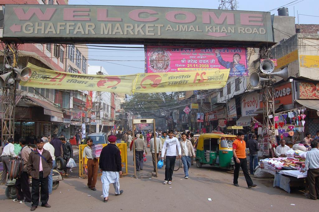 Hotel Delhi Pride, Karol Bagh Exterior foto